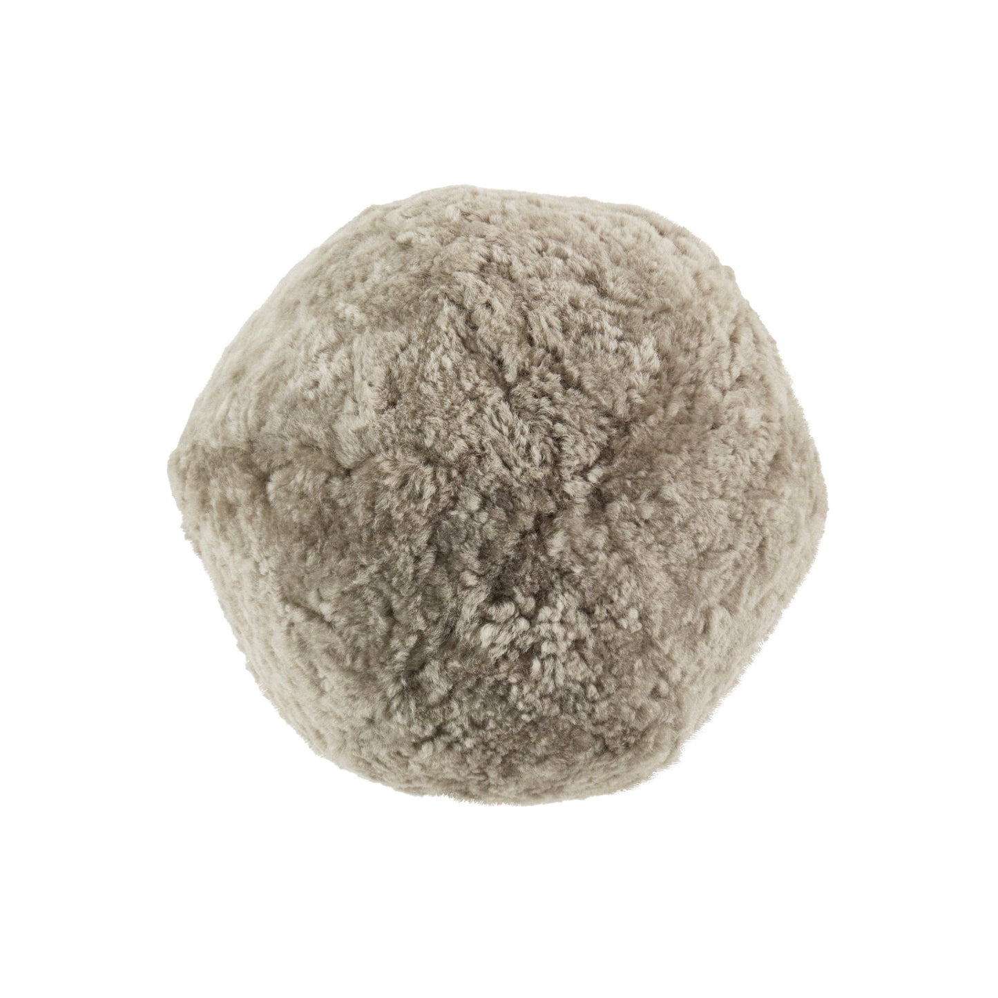 Fantasy Sheepskin Ball Throw Pillow