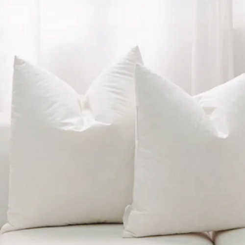 Scalloped  Edge Pillow with Insert 16x16 inch