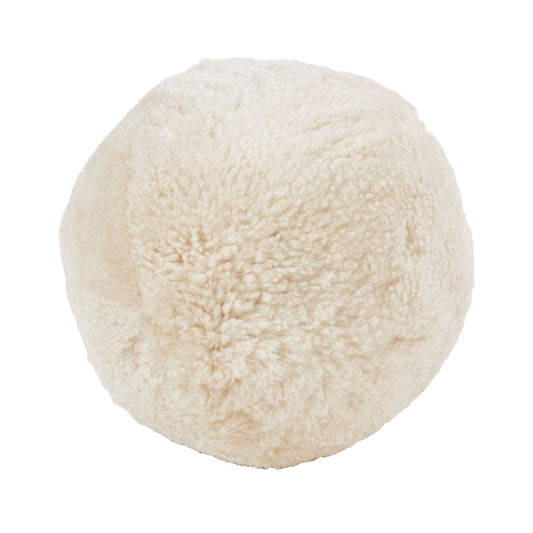 Fantasy Sheepskin Ball Throw Pillow