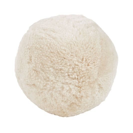 Fantasy Sheepskin Ball Throw Pillow